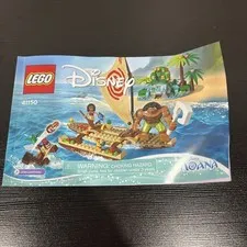 Lego Disney Moana 41150 BOOKLET ONLY Instruction Manual Moana Ocean Voyage Book