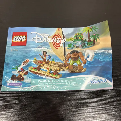 Lego Disney Moana 41150 BOOKLET ONLY Instruction Manual Moana Ocean Voyage Book