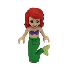 Lego Minifigure Mini Doll Disney Ariel Mermaid DP001 Character Minifig Figure