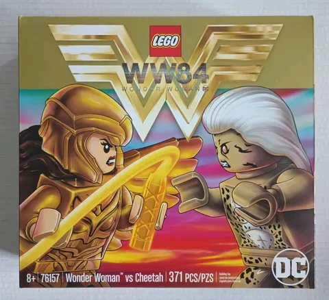 LEGO DC Super Heroes 76157 Wonder Woman vs Cheetah Retired Set New In Sealed Box