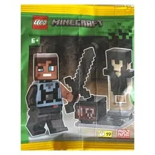 LEGO Minecraft Blacksmith Netherite Armor Smithing Table Paper bag Set L0002250
