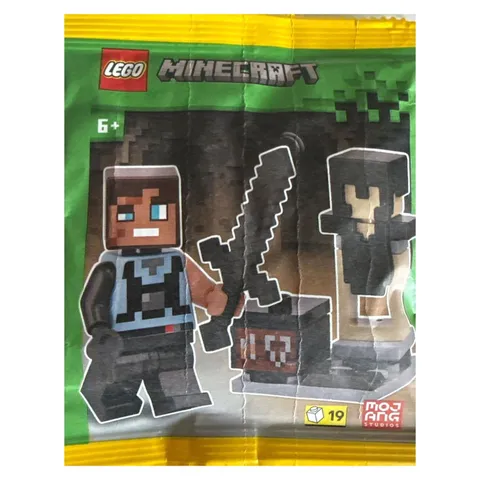LEGO Minecraft Blacksmith Netherite Armor Smithing Table Paper bag Set L0002250