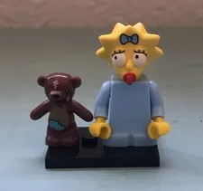 LEGO® Maggie Simpson Collectible Minifigure The Simpsons 1 CMF 71005 Retired