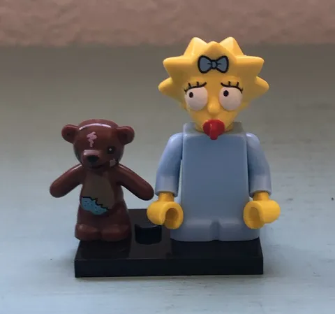 LEGO® Maggie Simpson Collectible Minifigure The Simpsons 1 CMF 71005 Retired
