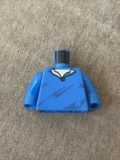 LEGO® Speed Racer Minifig Torso w/ Blue Pullover RETIRED RARE