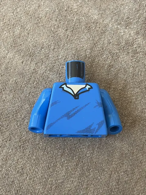 LEGO® Speed Racer Minifig Torso w/ Blue Pullover RETIRED RARE
