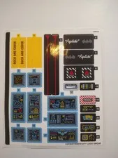 LEGO 70909 - Batman Movie - Batcave Break-In - STICKER SHEET