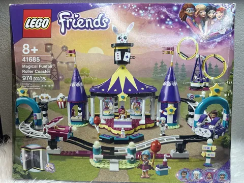 2021 LEGO FRIENDS 41685 MAGICAL FUNFAIR ROLLER COASTER SEALED FAST SHIP