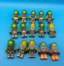 LEGO Minifigure Lot Of 15 Atlantis Deep Sea Diver Fast Shipping !!!