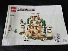 LEGO Minecraft 21250 Iron Golem Fortress Manual - Manual Only / No LEGO Set