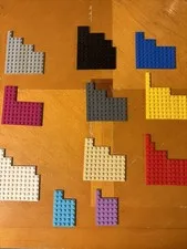 Assorted Colored LEGO Bricks 1x6, 1x8, 1x10 & More