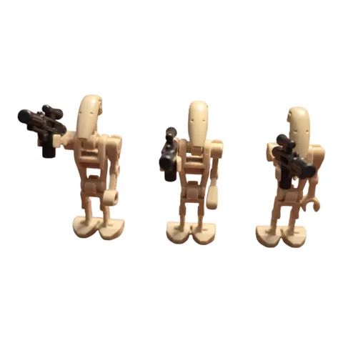 LEGO Star Wars Battle Droid Minifigures Lot of 3 sw0001d brand new perfect 