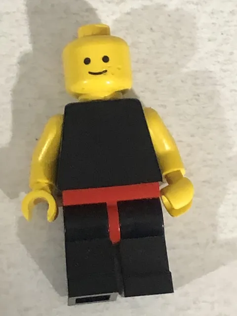 Lego Black Outfit Mini figure  Action Figure Toy Minifig L2