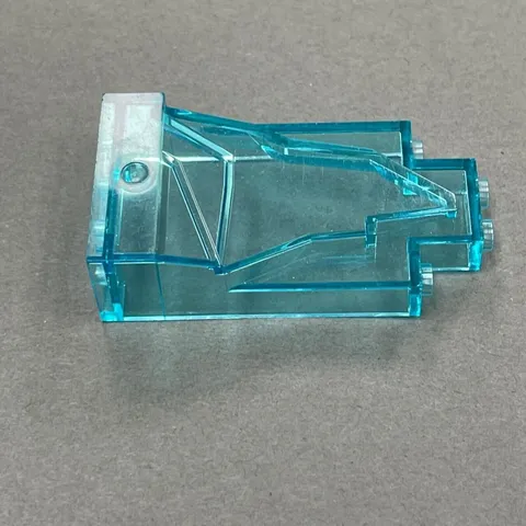 Lego 47847 54782 Transparent Aqua Blue Replacement Add-on Piece Part