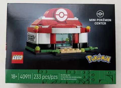 New Sealed Lego Insiders Rewards Mini Pokemon Center #40911 GWP 233pcs 2026