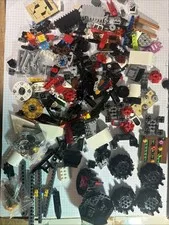 LEGO Bulk Lot 250+ Mixed Pieces Wheels Technic Bricks Specialty Parts Assorted