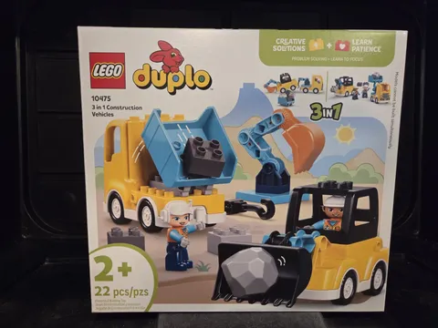 LEGO 10475 - DUPLO: 3 in 1 Construction Vehicles - New!