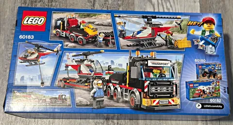 LEGO City Cargo Heavy Cargo Transport 60183 310pcs Vehicles Plastic Box 5-12