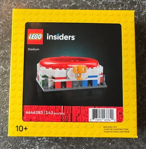 6646283 New Sealed LEGO Insiders Stadium  FIFA World Cup 2026  VIP rewards