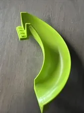 LEGO 11267 Lime Slide Playground 7 x 12 x 8 1/3 Curved 180 degrees - 1 Pieces