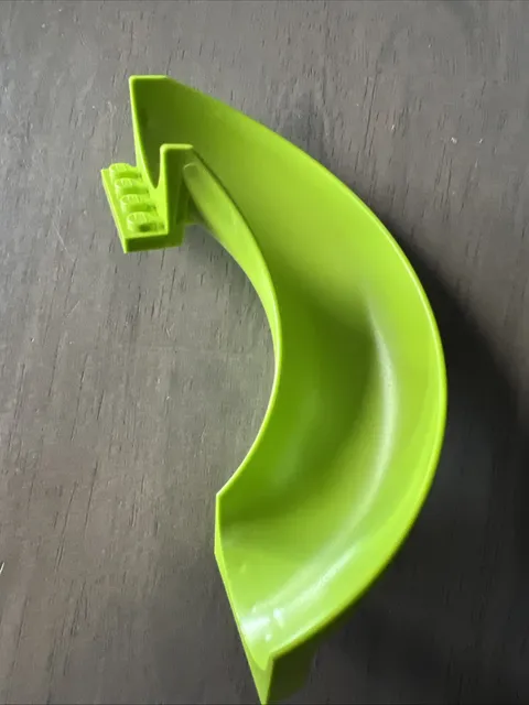 LEGO 11267 Lime Slide Playground 7 x 12 x 8 1/3 Curved 180 degrees - 1 Pieces