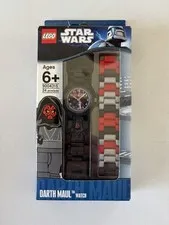 LEGO Star Wars Darth Maul Watch 9004315 Minifigure Kids Watch NIB Sealed