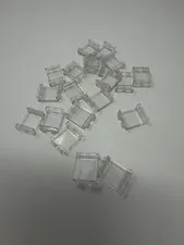 LEGO Parts: Wall Window Panel, 1x2x2, #94638, 35378, 87552, Clear Lot of 20