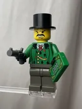LEGO Vintage Minifigure ww010 Dewey Cheatum Bandit 3 Western 1996 Cowboys Rare 