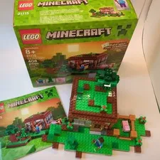 LEGO Minecraft The First Night (21115) 100% Complete w/ Manual & Box - Used 2014