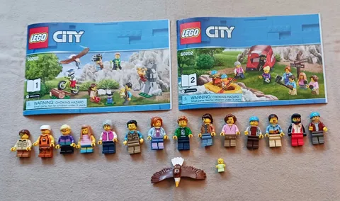 Lego City People Pack Outdoor Adventures 60202. 100 % Complete With Manuals.