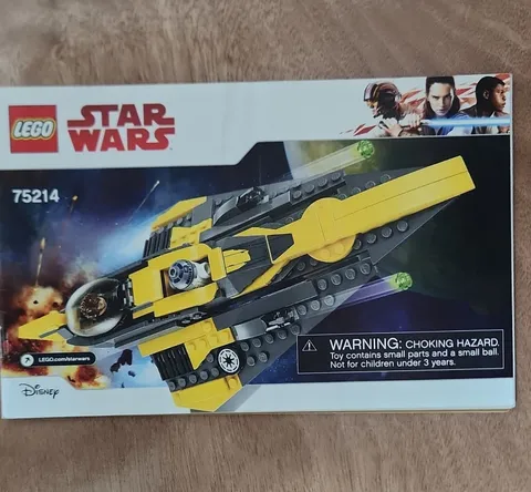 LEGO Star Wars Anakin's Jedi Starfighter 75214 Illustrated Manual Booklet 2018