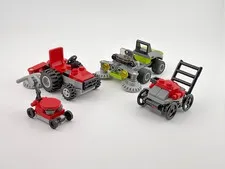 Lego LAWN MOWER Park City Town House Garden**YOU PICK** 60134 30224 40044 951903