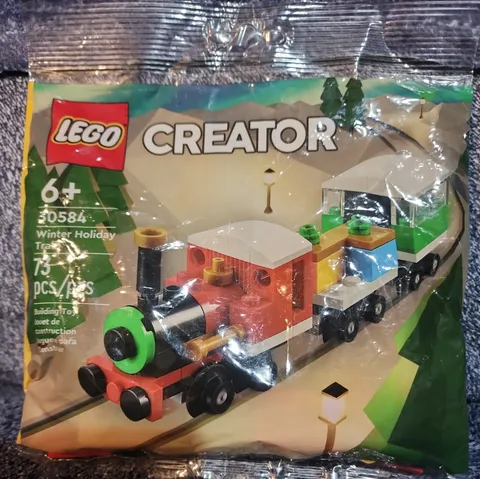 LEGO Creator 30584 Winter Holiday Train Polybag New Sealed – Retired
