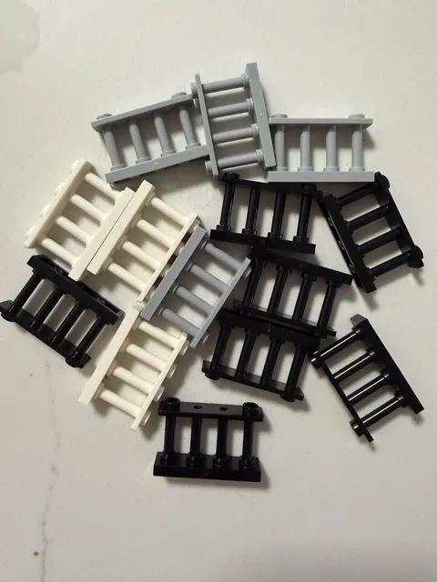 Lego 30055 Spindled Fence 1x4x2 CHOOSE COLOR/QUANTITY