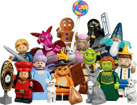 LEGO 71053 Minifigures SHREK & Friends 12pcs Complete Set Ready To Ship in Hand