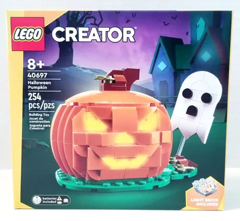 LEGO Creator 40697 Halloween Pumpkin. New & Factory Sealed
