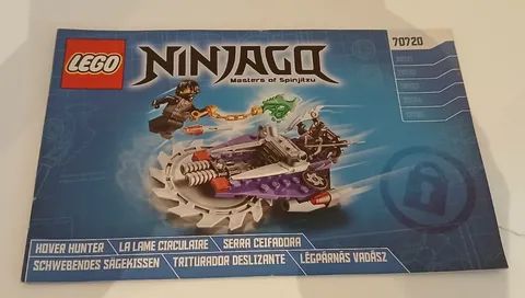 LEGO Building Instruction Booklet Notice Set 70720 Ninjago
