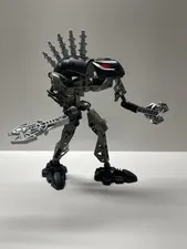 LEGO Bionicle Black Rahkshi - Vorahk - 8591. Incomplete