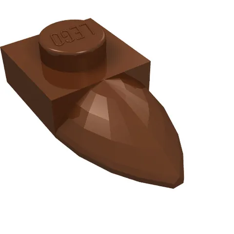 10x LEGO® Part 49668 - Plate
