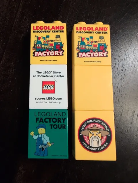 Commemorative Duplo Blocks Bricks Promotional Legoland Ninjago World Factory Lot