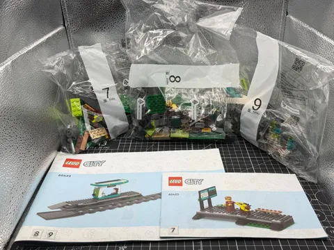 Lego 60423 - Bags 7, 8, 9 (Sealed) with Instruction Manuals & Stickers for Bags