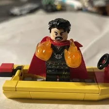 LEGO Doctor Strange Spongy Cape Starched Collar minifigure sh0509 lot 76060 Dr.
