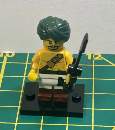 LEGO MINIFIGURES SERIES 16, 71013 Desert Warrior, perfect condition, 2016