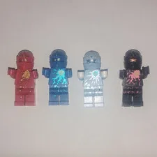 LEGO NINJAGO NRG Kai, Jay, Zane, And Cole