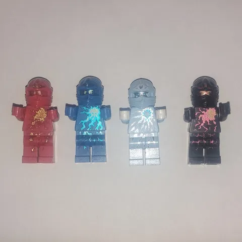 LEGO NINJAGO NRG Kai, Jay, Zane, And Cole