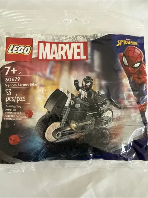 Lego Marvel Spider-Man Venom Street Bike 30679Nib
