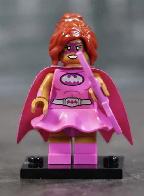 Lego DC Pink Batgirl Batman Movie Series 1 Minifigure 71017