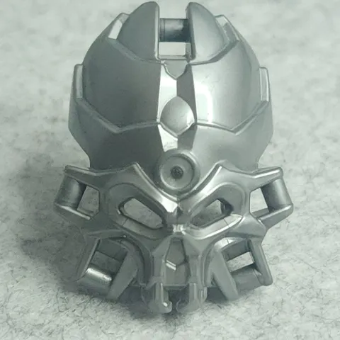 LEGO Part 20251 Bionicle Mask Skull Spider Flat Silver x1 Genuine