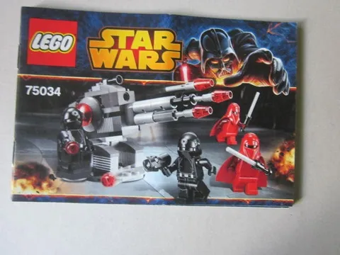 Lego Instructions Instruction Star Wars 75034
