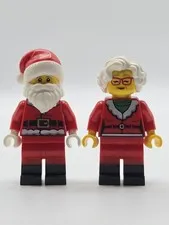 Santa Claus and Mrs. Claus LEGO Minifigures
